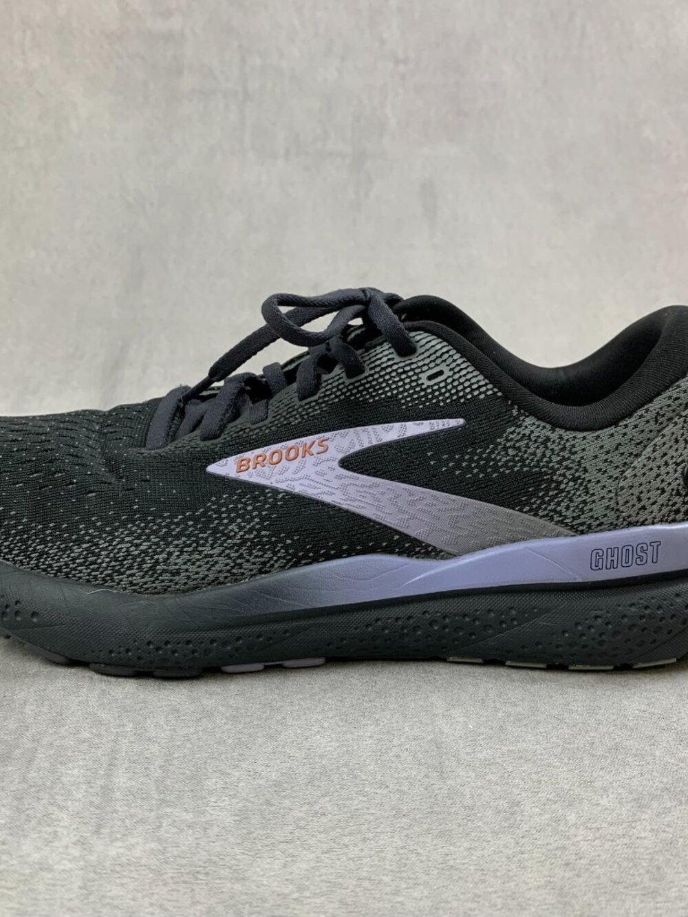 Brooks Womens Shoes Size 9.5 B Black Purple Ghost 16 Running Gym 1204071B093